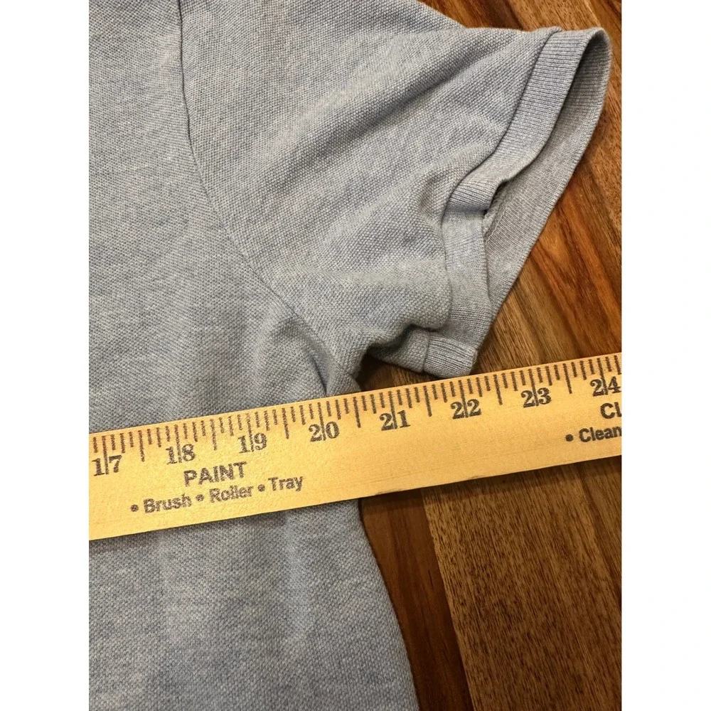 Polo Ralph Lauren Mens Custom Slim Fit‎ Polo Shirt Light Blue XL